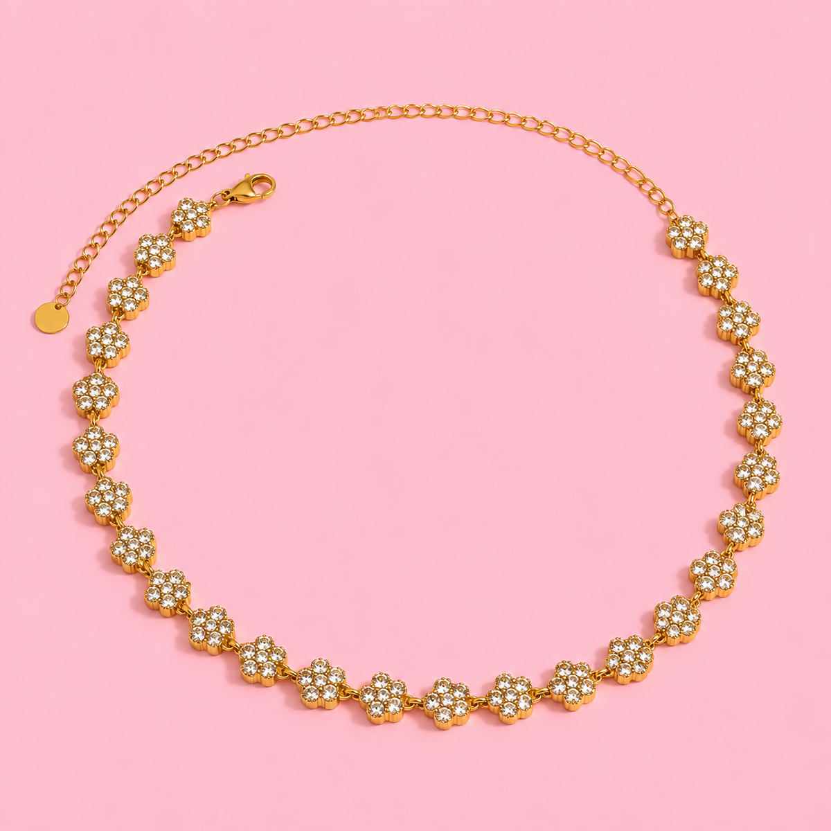 Collier Maya blanc