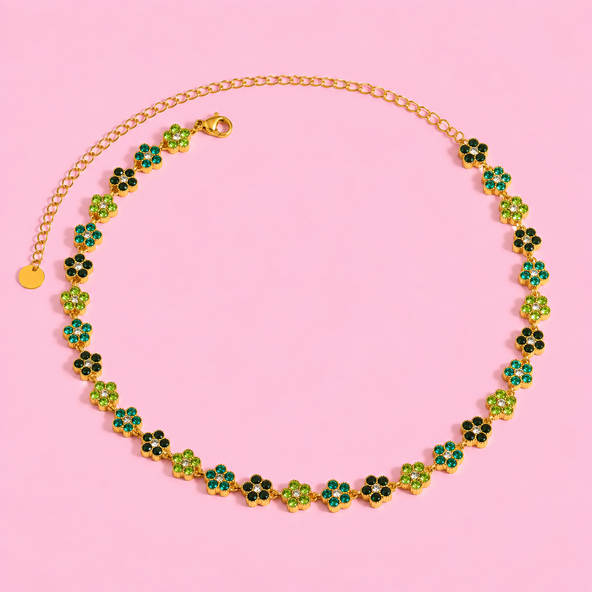 Collier Maya Vert