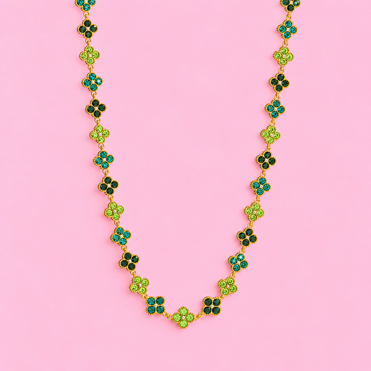 Collier Mily vert