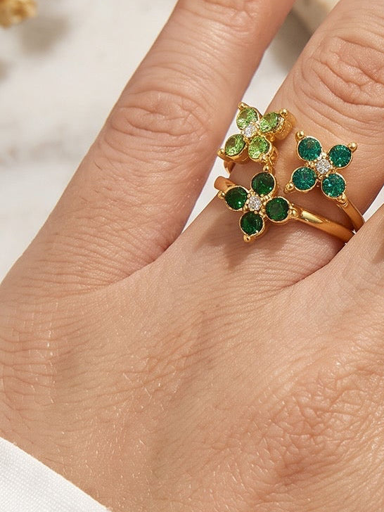 Bague Reine verte