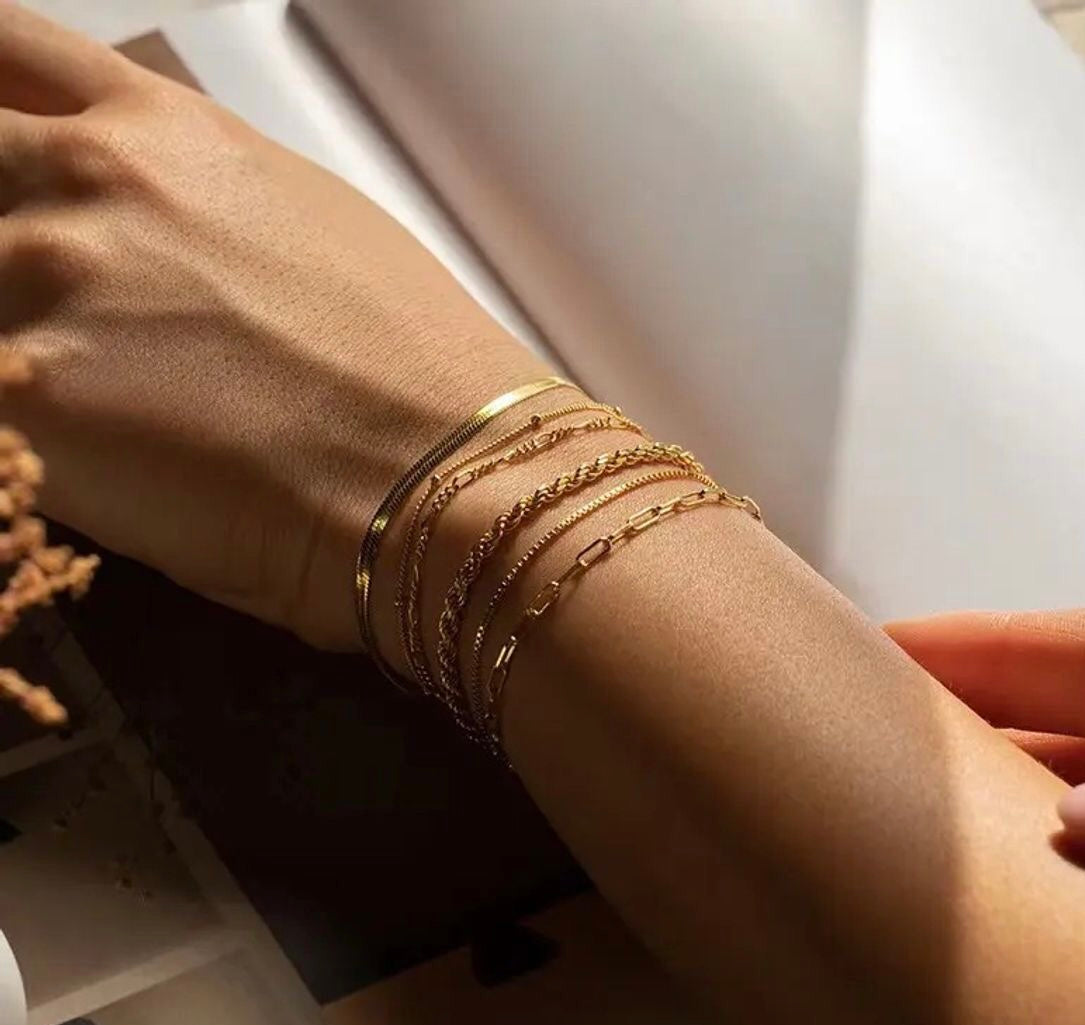 Bracelet en acier en acier inoxydable