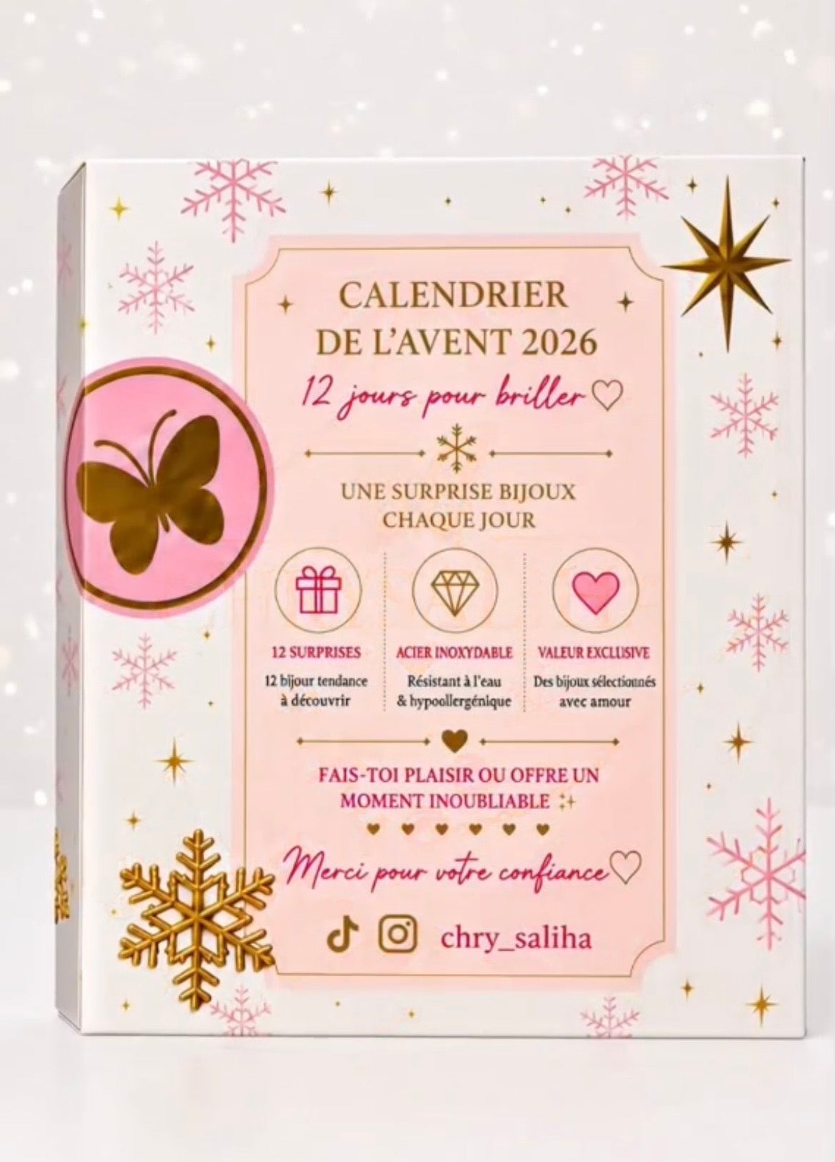 Calendrier de l’Avent CHRYSALIHA 2026