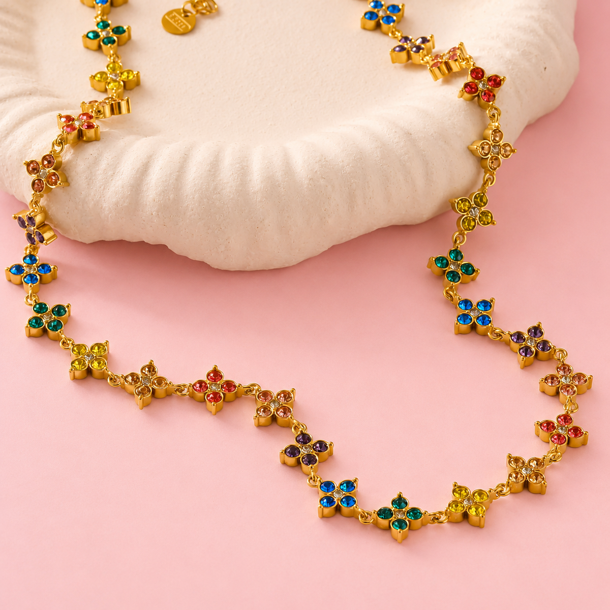 Collier Reine Multicolore