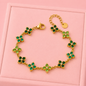 Bracelet Reine vert
