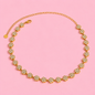 Collier Maya blanc