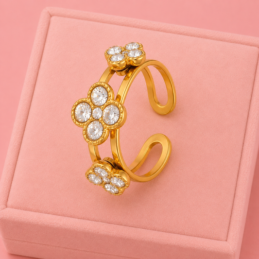 Bague Mily blanche