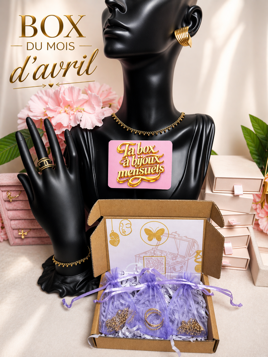 Box à bijoux Mensuel (Quantité limitée)