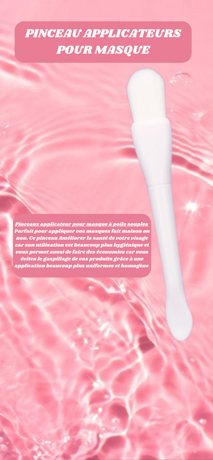Pinceaux application pour masque