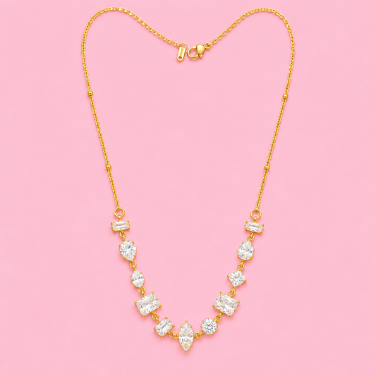 Collier Dynastie blanc