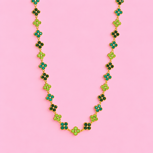 Collier Mily vert
