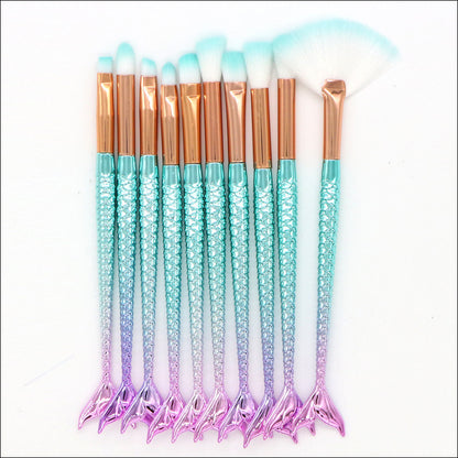 Lot de 10 pinceaux