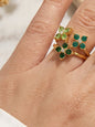 Bague Reine verte