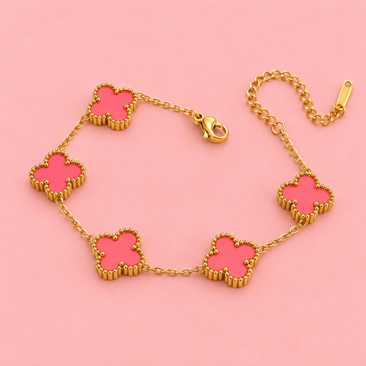 Bracelet Clover rose