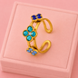 Bague Mily bleu